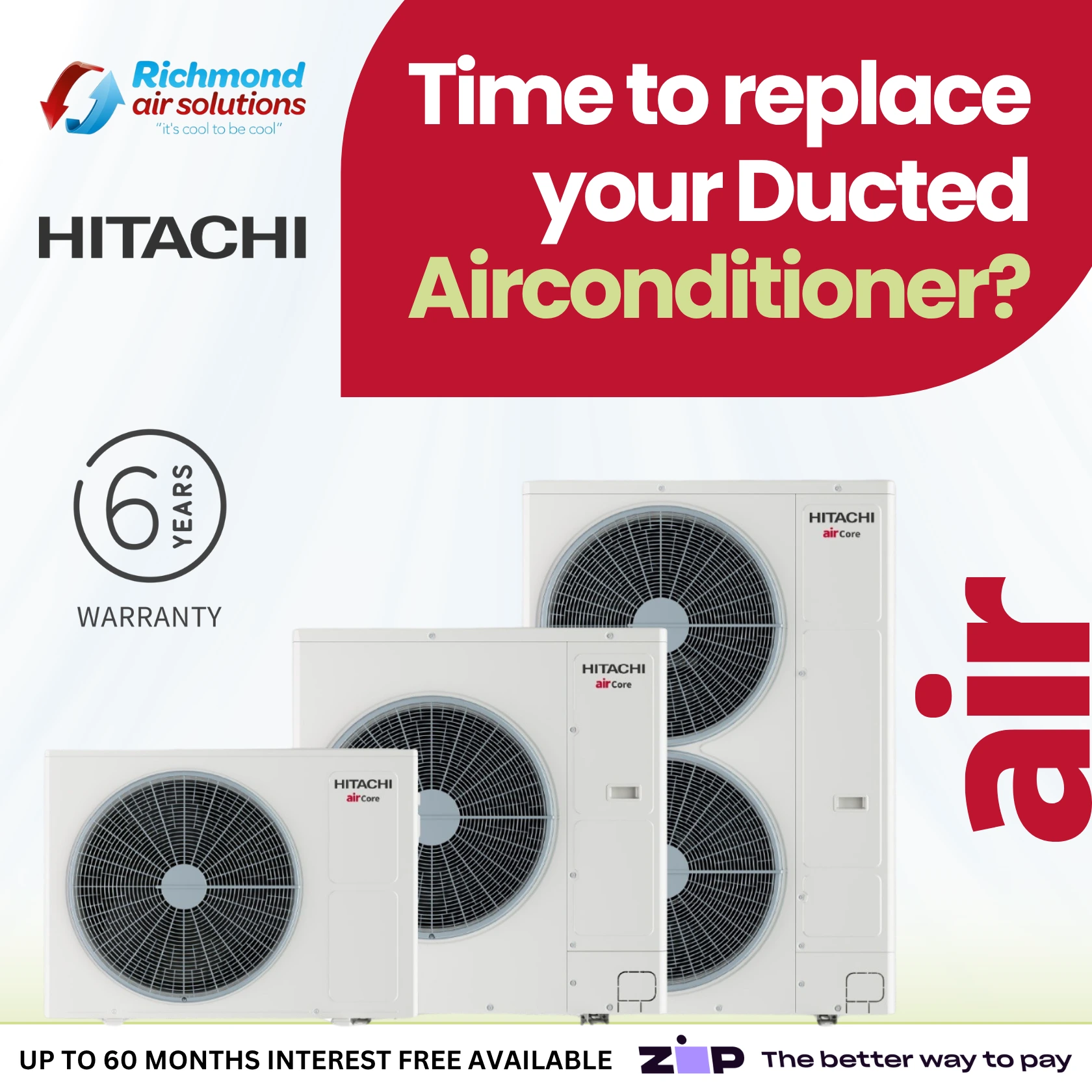 Time to replace your Ducted Airconditioner